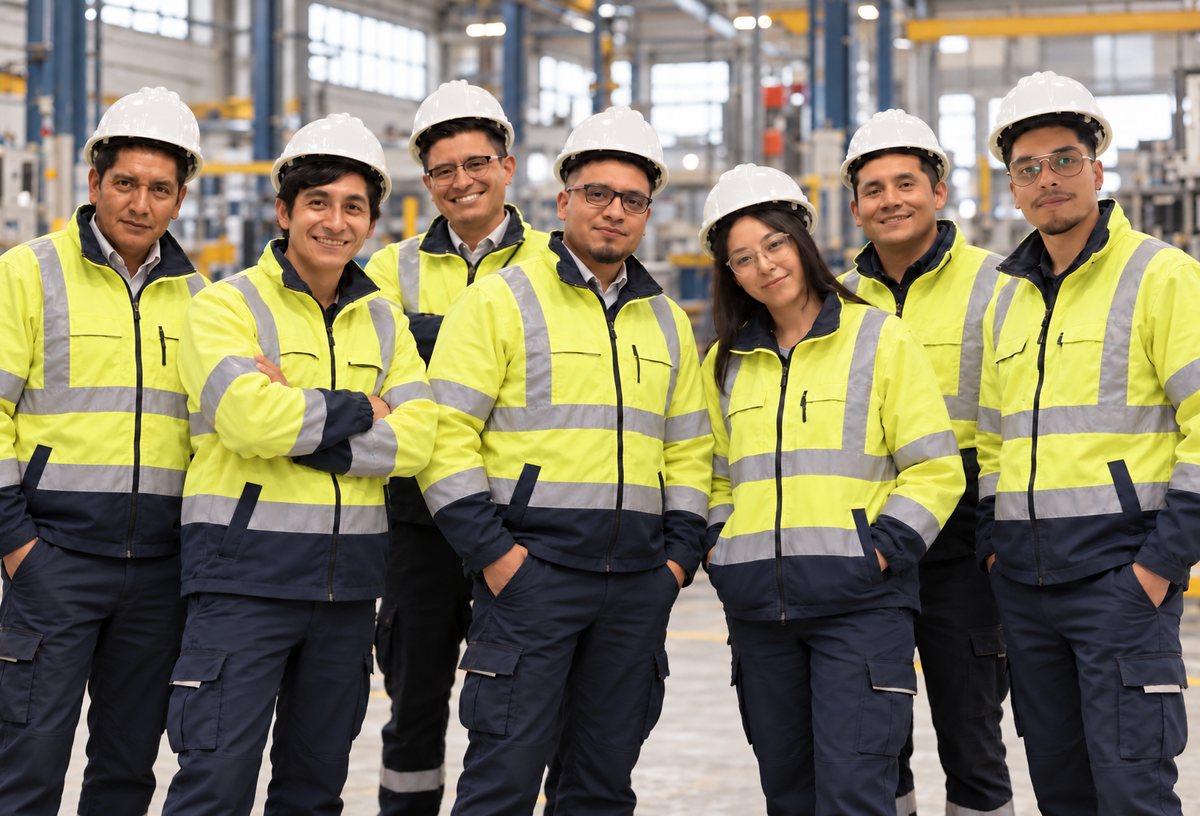Equipo técnico de N&P Automation en Ambato